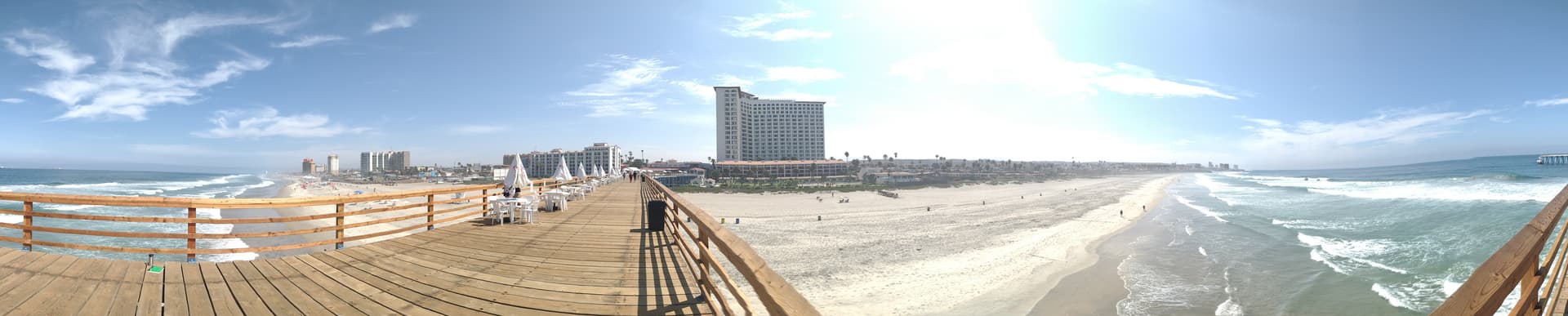 Downtown Rosarito beachfront properties in Rosarito Beach Boulevard, Rosarito